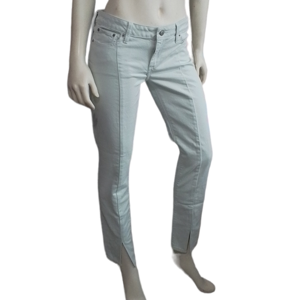 NEW Lucky Brand Ankle Length Curve Fit Lolita Skinny Light Green Jeans Size 2/26